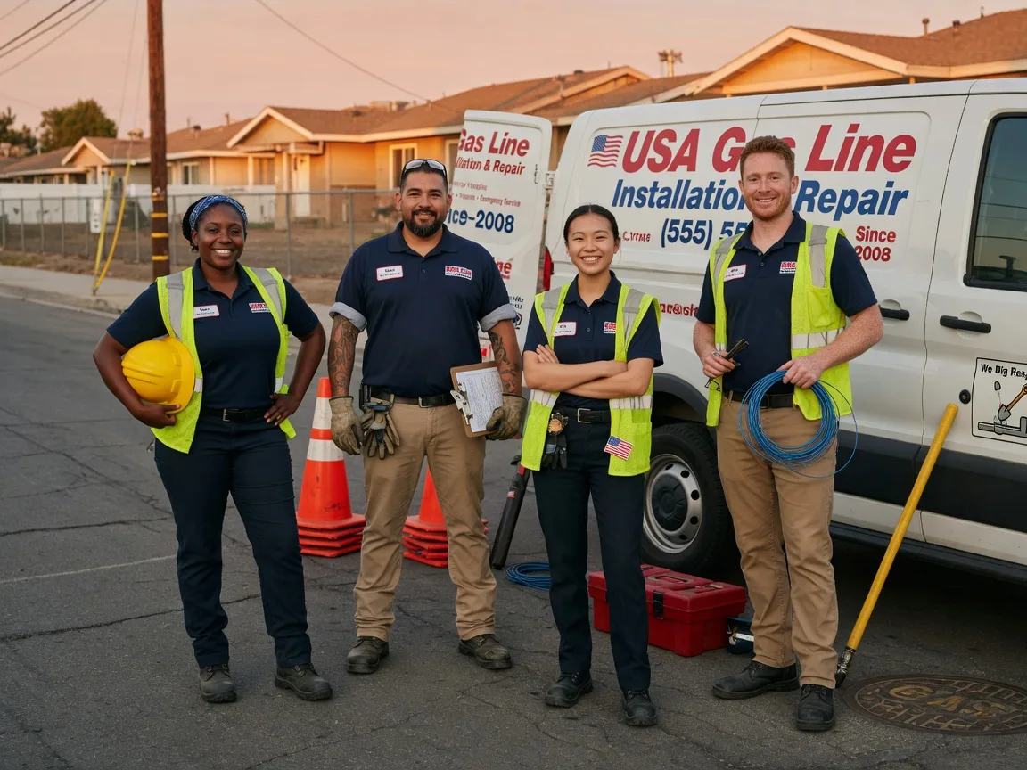 Gas Line Installation company in Lucernemines, PA